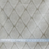 Textured Diamonds Jacquard Fabric By The Metre