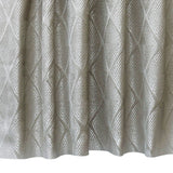 Textured Diamonds Jacquard Fabric By The Metre