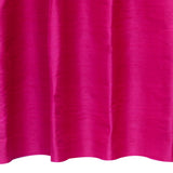 Fuchsia Pink Pure Silk Dupioni Curtain Panels