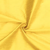 Bright Yellow Pure Silk Dupioni Curtain Panels
