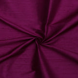 Burgundy Pure Silk Dupioni Curtain Panels