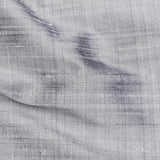 Silver Gray Pure Silk Dupioni Curtain Panels