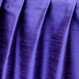 Purple Pure Silk Dupioni Curtain Panels