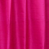 Fuchsia Pink Pure Silk Dupioni Curtain Panels