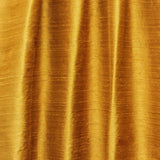 Golden Yellow Pure Silk Dupioni Curtain Panels