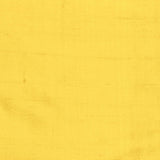 Bright Yellow Pure Silk Dupioni Curtain Panels