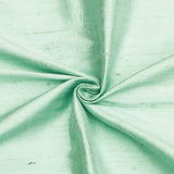 Mint Green Pure Silk Dupioni Curtain Panels