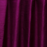Burgundy Pure Silk Dupioni Curtain Panels