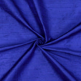 Royal Blue Pure Silk Dupioni Curtain Panels
