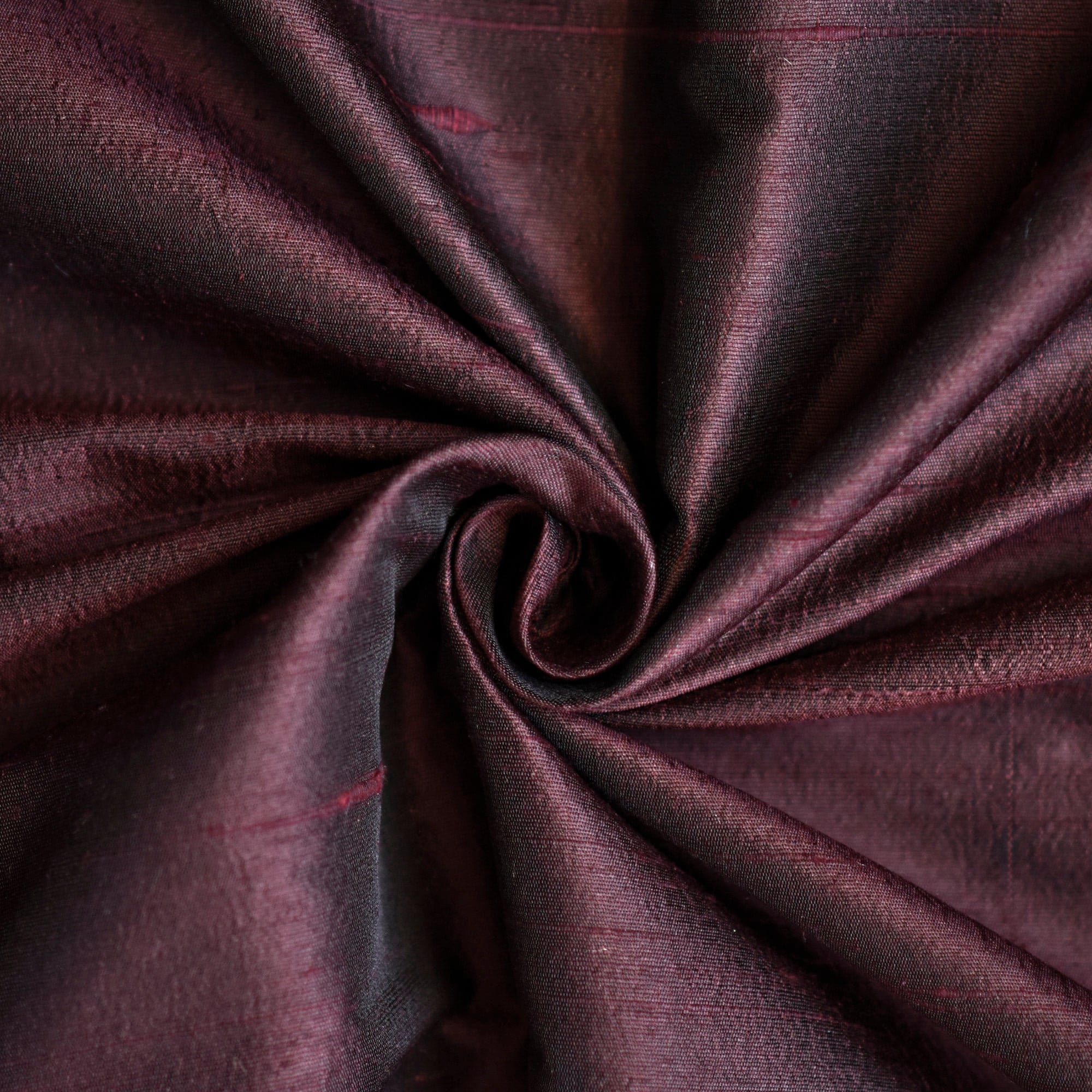 Brown Silk Dupioni Fabric