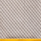 Beige Triangles Jacquard Velvet Fabric By The Metre