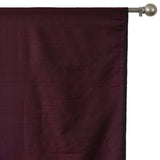 Brown Silk Dupioni Curtain Panels