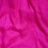 Fuchsia Pink Silk Dupioni Curtain Panels