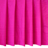 Fuchsia Pink Silk Dupioni Curtain Panels