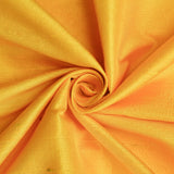 Bright Saffron Yellow Silk Dupioni Curtain Panels