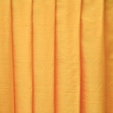 Bright Saffron Yellow Silk Dupioni Curtain Panels