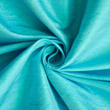 Sea Green Silk Dupioni Curtain Panels