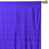 Bright Blue Silk Dupioni Curtain Panels