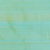 Sea Blue & Gold Silk Dupioni Curtain Panels