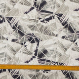 Abstract Triangles Cotton Fabric By The Metre