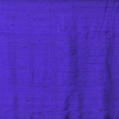 Bright Blue Silk Dupioni Fabric By The Metre