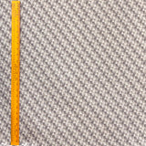 Beige Triangles Jacquard Velvet Fabric By The Metre