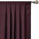 Brown Silk Dupioni Curtain Panels