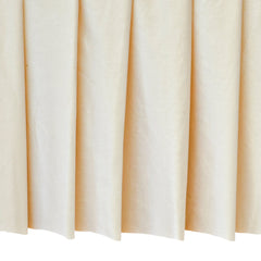 Cream Silk Dupioni Curtain Panels