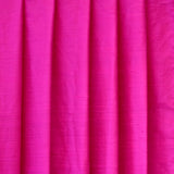 Fuchsia Pink Silk Dupioni Curtain Panels