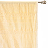 Light Gold Silk Dupioni Curtain Panels