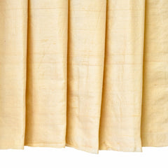 Light Gold Silk Dupioni Curtain Panels