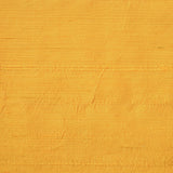 Bright Saffron Yellow Silk Dupioni Curtain Panels