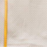 Cream Hexagon Geometric Jacquard Weaved Curtain Panels