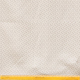 Cream Hexagon Geometric Jacquard Weaved Curtain Panels