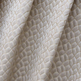 Gray Hexagon Jacquard Fabric By The Metre