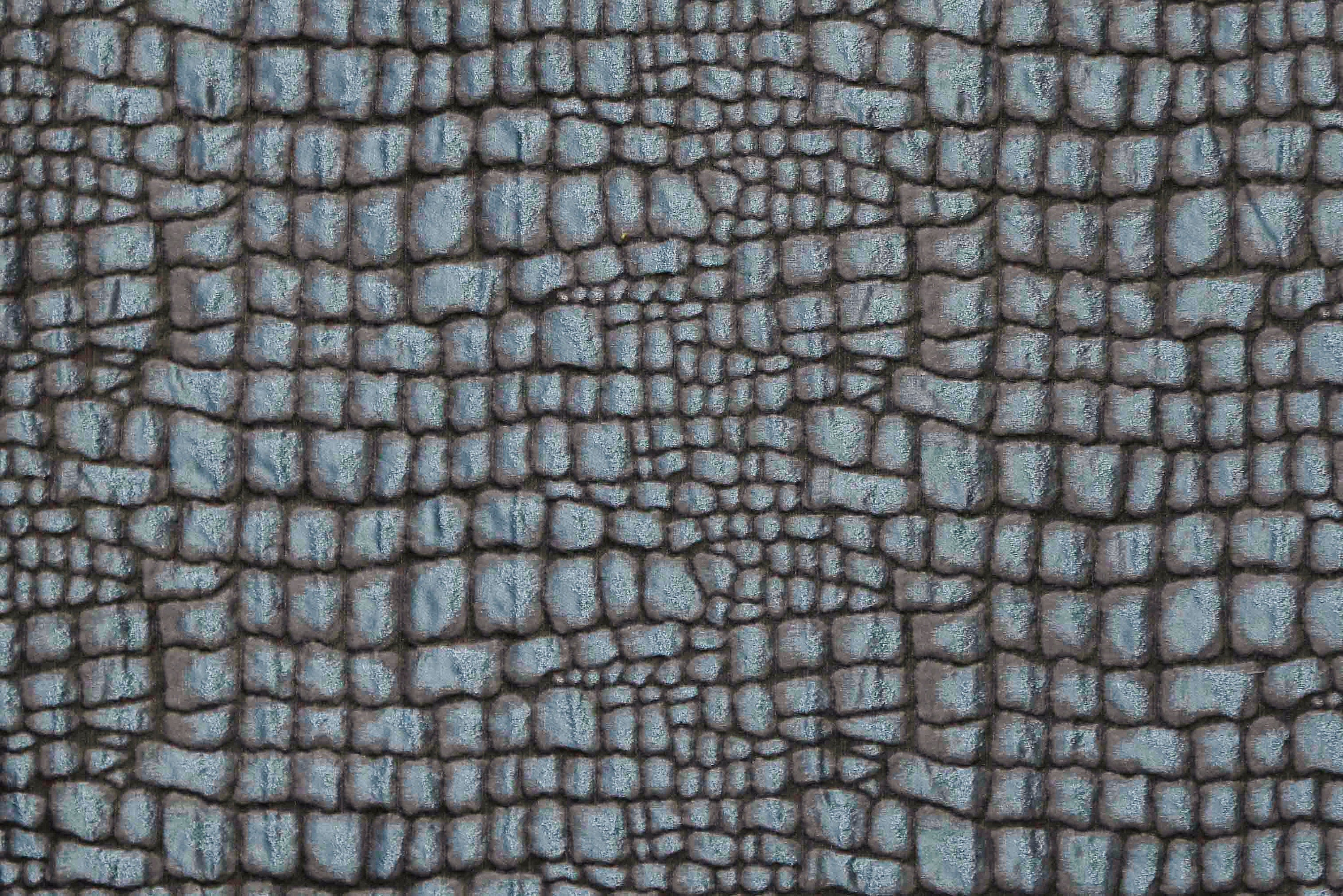 Midnight Rocks Jacquard Fabric By The Metre
