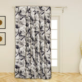 Abstract Triangles Printed Cotton Embroidery Curtain Panels