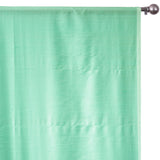 Mint Green Silk Dupioni Curtain Panels
