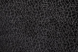Black Web Jacquard Velvet Fabric By The Metre
