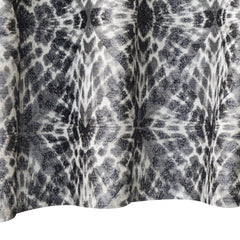 Shades of Gray Tie N Dye Jacquard Weave Curtain Panels