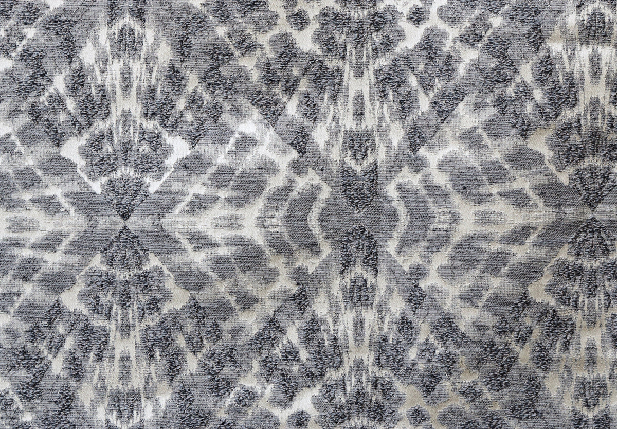 Gray Tie N Dye Jacquard Fabric By The Metre