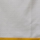 Beigish Gray Hexagon Geometric Jacquard Weave Curtain Panels