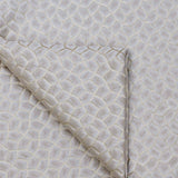 Gray Hexagon Jacquard Fabric By The Metre