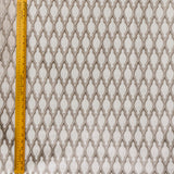 Beige Ogee Geometric Jacquard Weave Curtain Panels