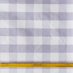 Light Purple And Ivory Cotton Fabric By The Metre
