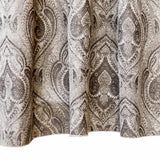Grey And Cream Jacquard Velvet Fabric By The Metre