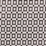 Brown Blocks Jacquard Velvet Fabric By The Metre