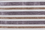 Beige And Purple Chenille Jacquard Velvet Fabric By The Metre