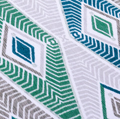 Green Egyptian Cotton Fabric By The Metre