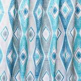 Blue Egyptian Cotton Fabric By The Metre